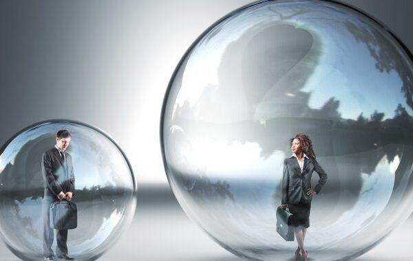 leader in bubble