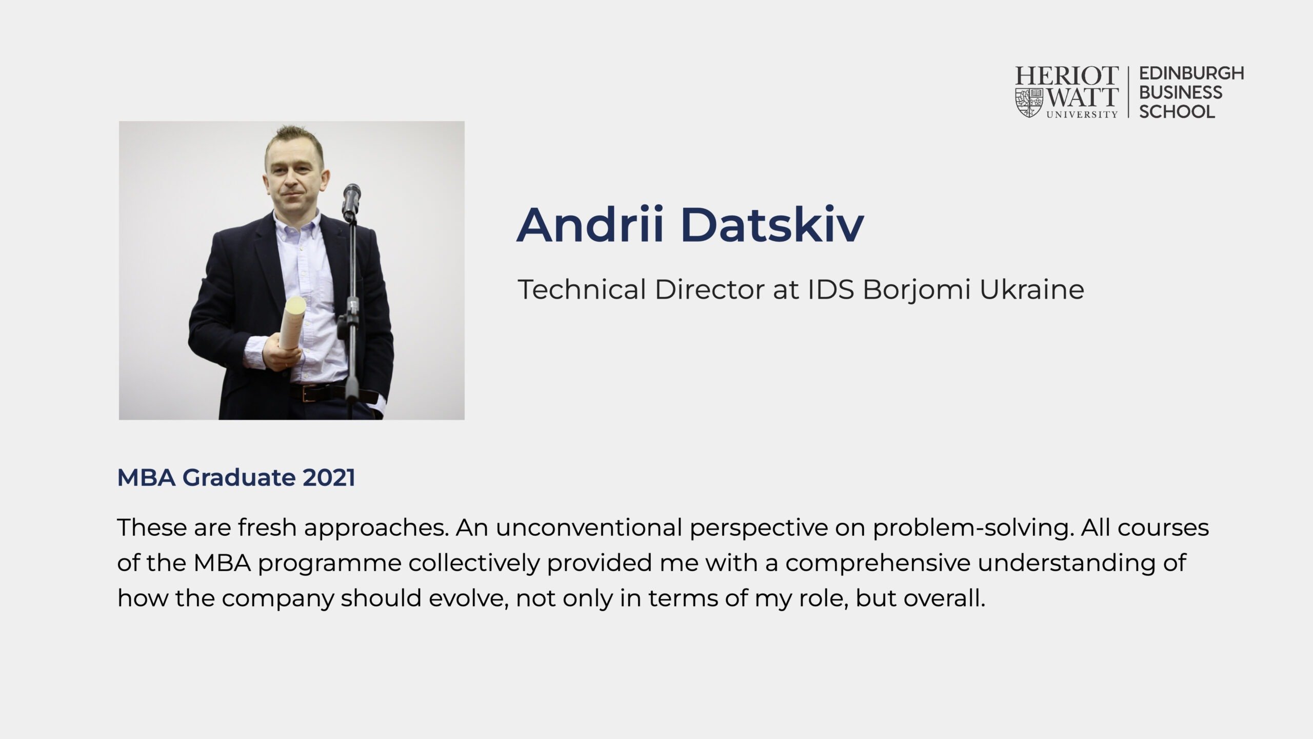 MBA Andrii Datskiv