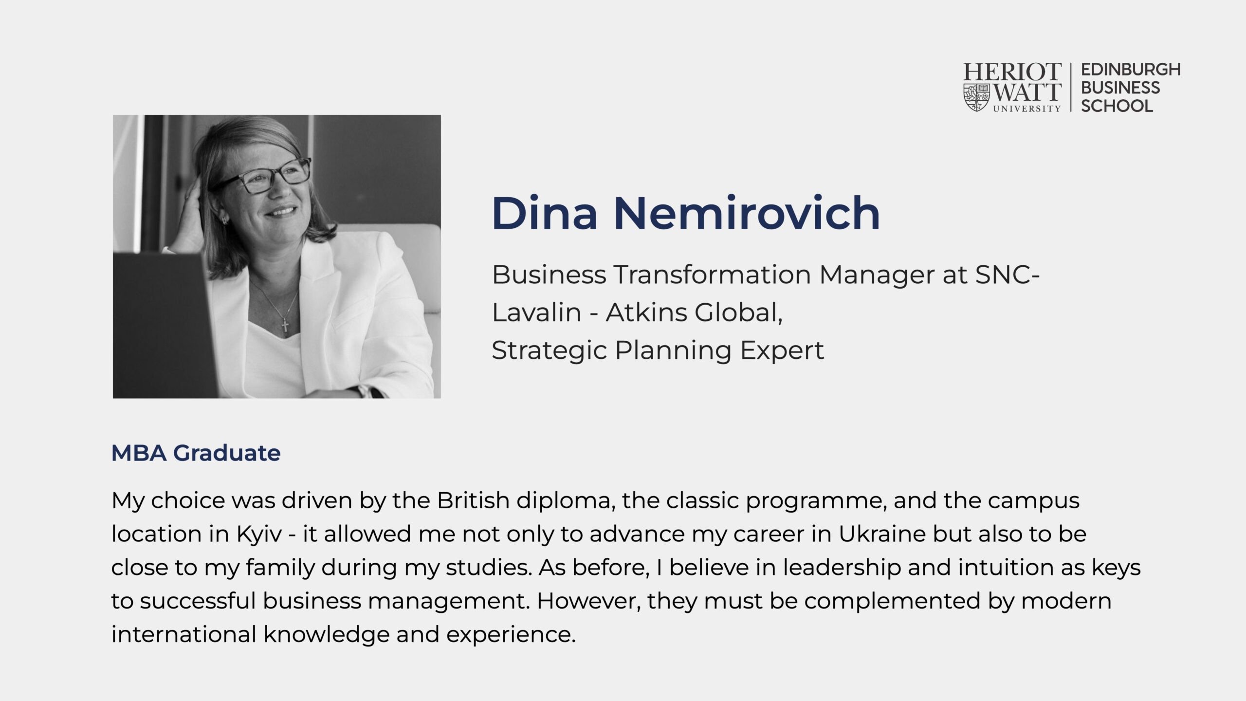 MBA Dina Nemirovich